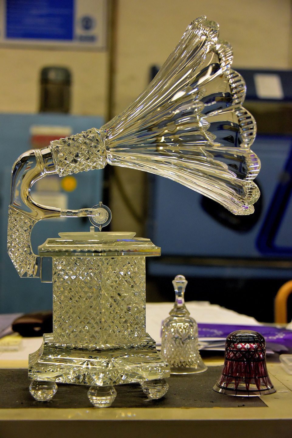 Gramophone at Waterford Crystal in Waterford, Ireland - Encircle Photos