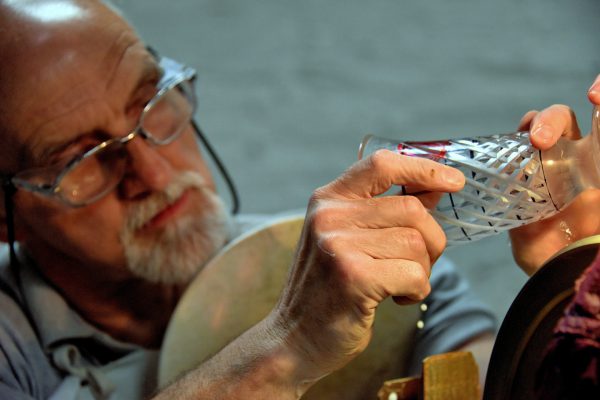 Master Cutter at Waterford Crystal in Waterford, Ireland - Encircle Photos