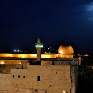 Dome of the Rock in Moonlight on Temple Mount in Jerusalem, Israel - Encircle Photos