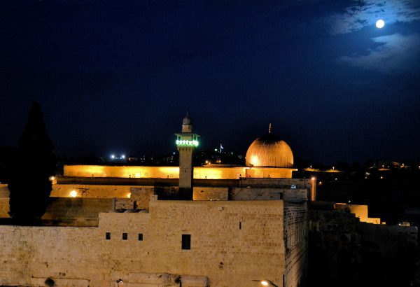 Dome of the Rock in Moonlight on Temple Mount in Jerusalem, Israel - Encircle Photos