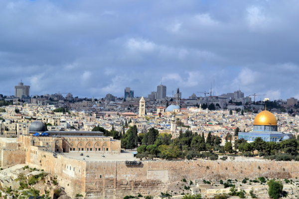 Old City from Mount of Olives in Jerusalem, Israel - Encircle Photos