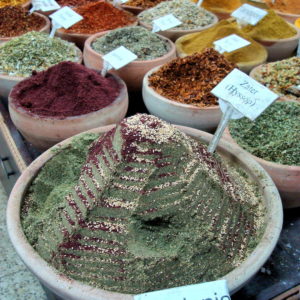Spices at Three Markets in Jerusalem, Israel - Encircle Photos