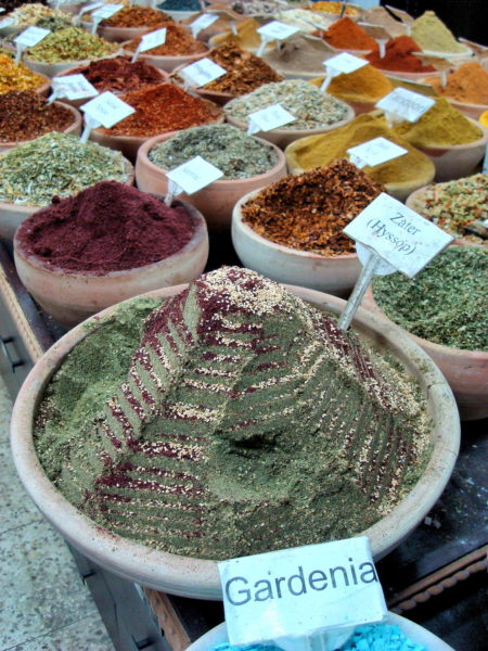 Spices at Three Markets in Jerusalem, Israel - Encircle Photos