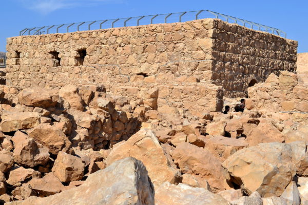 Large Bathhouse at Masada, Israel - Encircle Photos