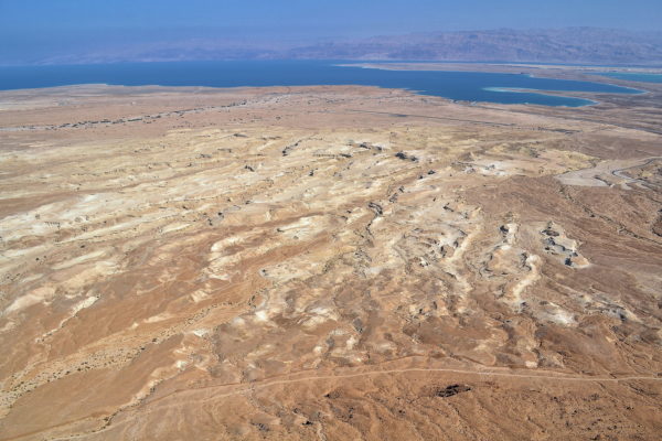 Vista from Masada in Israel - Encircle Photos