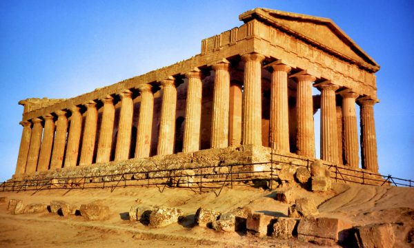 Greek Temple of Concordia in Agrigento Sicily, Italy - Encircle Photos