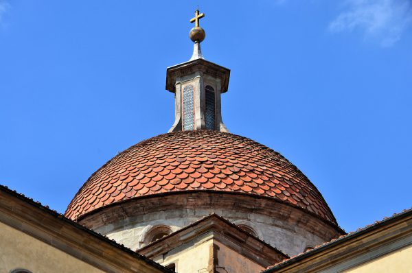 Basilica of Santa Maria del Santo Spirito Bell Tower in Florence, Italy - Encircle Photos