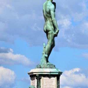 Bronze David Statue at Piazzale Michelangeloin Florence, Italy - Encircle Photos