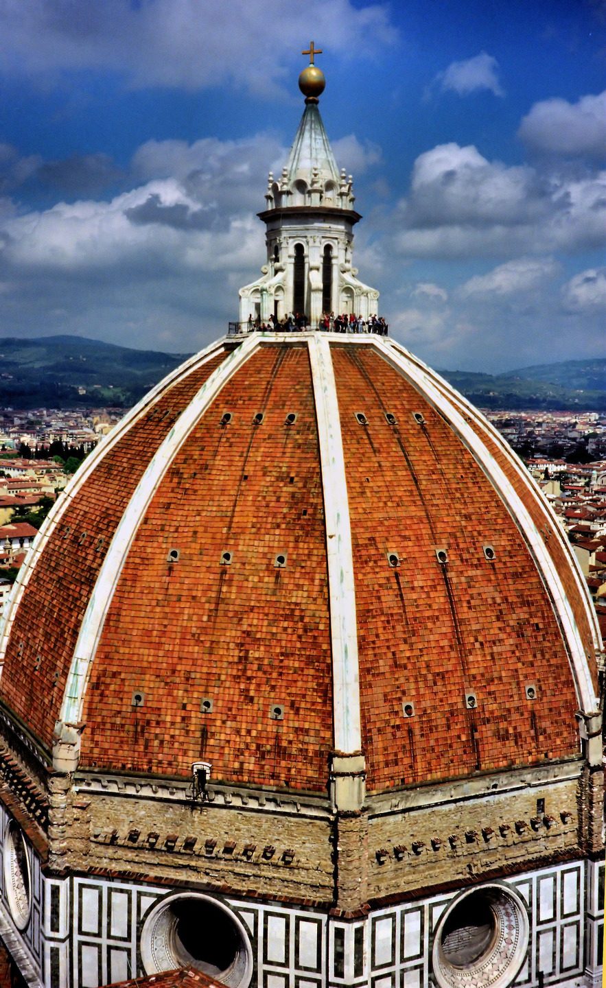 The Dome of Basilica di Santa Maria del Fiore in Florence, Italy ...