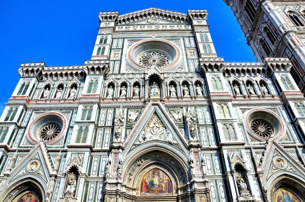 Duomo Façade Detail in Florence, Italy - Encircle Photos