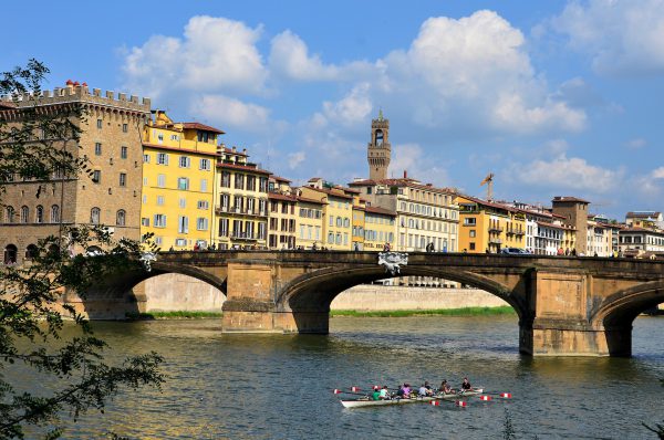 Ponte Santa Trinita and Arno River in Florence, Italy - Encircle Photos