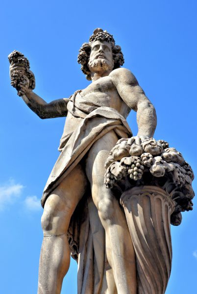 Autumn Statue by Giovanni Caccini on Ponte Santa Trinita in Florence, Italy - Encircle Photos