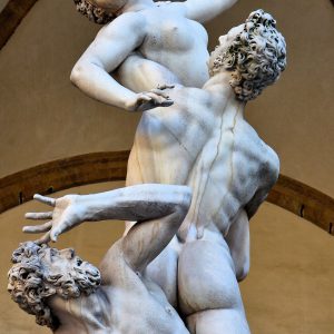 The Rape of the Sabine Women at Loggia dei Lanzi in Florence, Italy - Encircle Photos