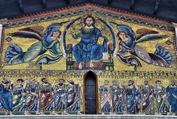San Frediano Church Byzantine Mosaic in Lucca, Italy - Encircle Photos