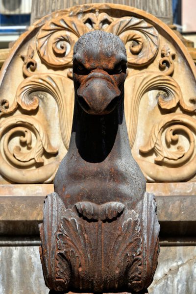 Detail of Fountain Falconieri in Messina, Italy - Encircle Photos