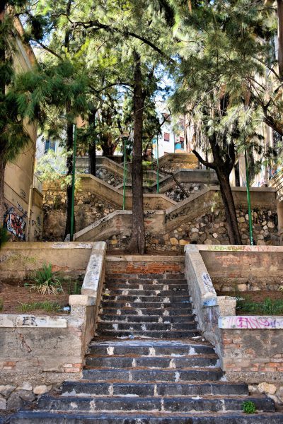 Switchback Staircase in Messina, Italy - Encircle Photos