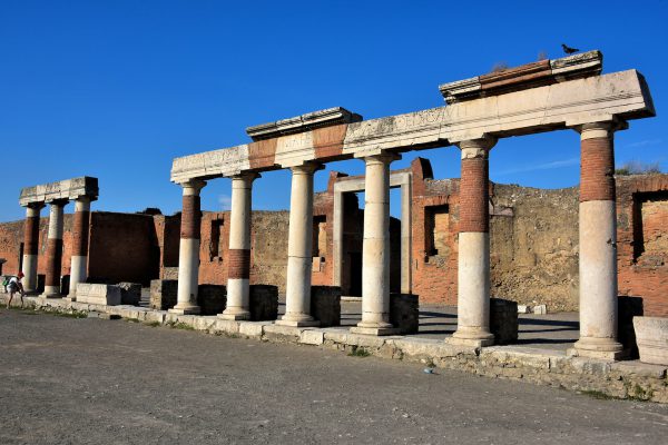 Building of Eumachia at Forum in Pompeii, Italy - Encircle Photos