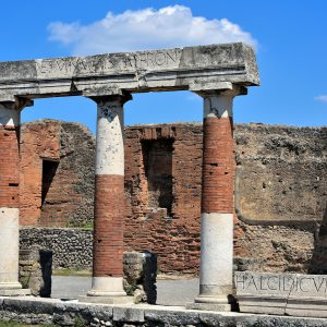 Temple of Vespasian at Forum in Pompeii, Italy - Encircle Photos