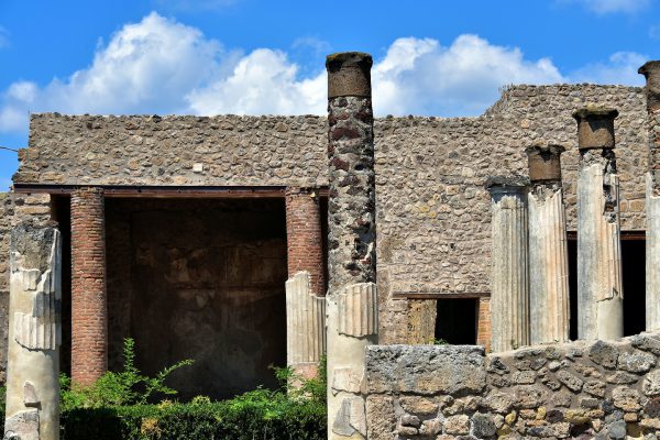 House along Via Marina in Pompeii, Italy - Encircle Photos