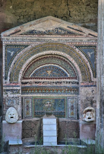 House of the Large Fountain in Pompeii, Italy - Encircle Photos