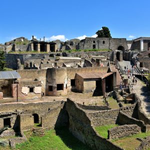 Marina Gate, the Main Entrance to Pompeii, Italy - Encircle Photos