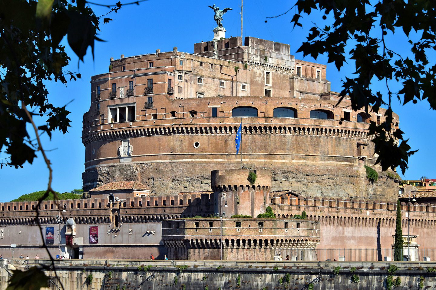 St. Michael's Rome Archangel Michael above Castel Sant’Angelo in Rome, Italy - Encircle Photos