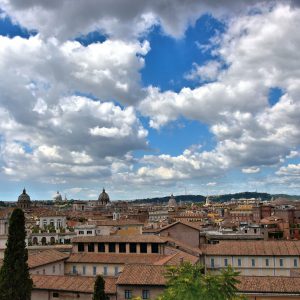 Cityscape from Terrazza Caffarelli at Capitoline Museums in Rome, Italy - Encircle Photos