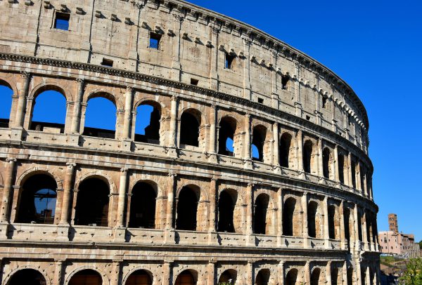 Northern Façade of the Colosseum in Rome, Italy - Encircle Photos