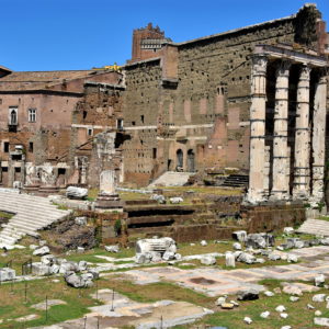 Temple Mars Ultor at Forum of Augustus in Rome, Italy - Encircle Photos