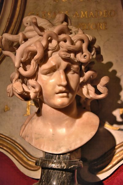 Medusa Bust at Capitoline Museums in Rome, Italy - Encircle Photos