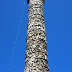 Marcus Aurelius Column at Piazza Colonna in Rome, Italy - Encircle Photos