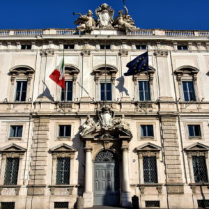 Palazzo della Consulta at Piazza del Quirinale in Rome, Italy - Encircle Photos