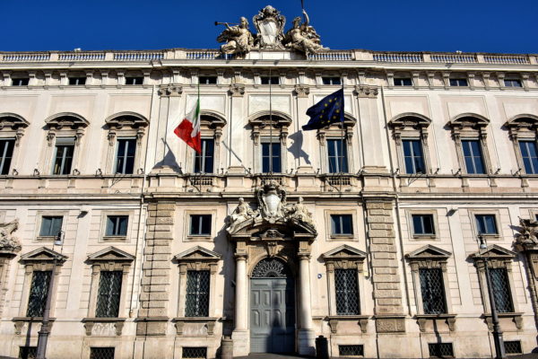 Palazzo della Consulta at Piazza del Quirinale in Rome, Italy - Encircle Photos