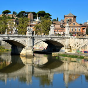 Ponte Vittorio Emanuele II in Rome, Italy - Encircle Photos