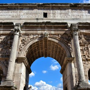 Arch of Septimius Severus at Roman Forum in Rome, Italy - Encircle Photos