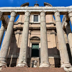 Temple of Antoninus and Faustina at Roman Forum in Rome, Italy - Encircle Photos