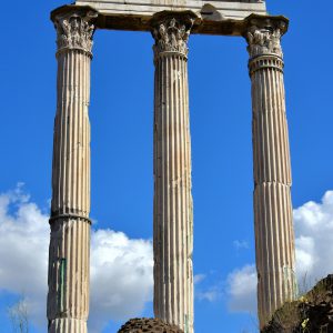 Temple of Castor and Pollux at Roman Forum in Rome, Italy - Encircle Photos