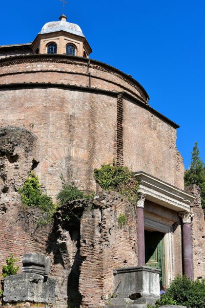 Temple of Romulus at Roman Forum in Rome, Italy - Encircle Photos
