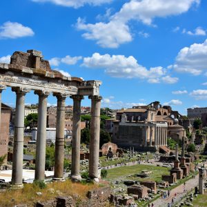 Roman Forum View from Capitoline Hill in Rome, Italy - Encircle Photos
