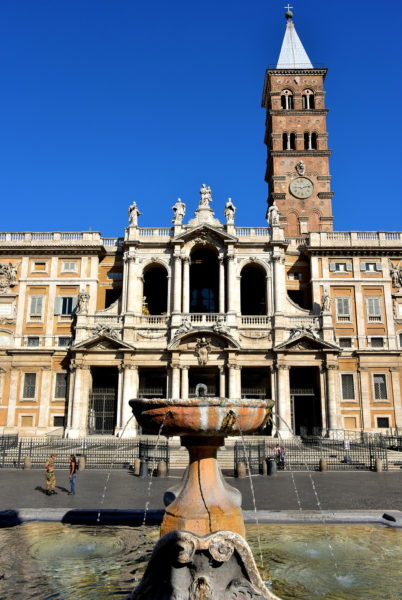 Entrance of Saint Mary Major Basilica in Rome, Italy - Encircle Photos