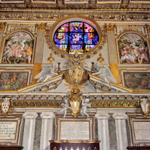 Interior of Saint Mary Major Basilica in Rome, Italy - Encircle Photos