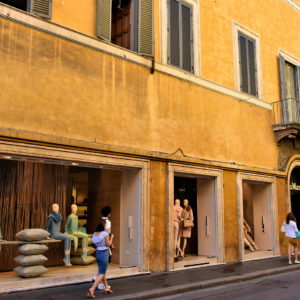 Upscale Shopping near Spanish Steps in Rome, Italy - Encircle Photos