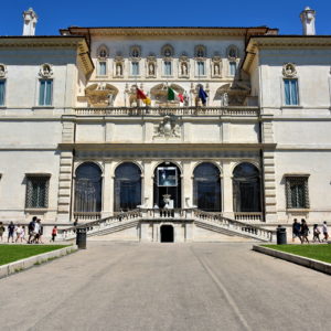 Borghese Gallery at Villa Borghese Gardens in Rome, Italy - Encircle Photos