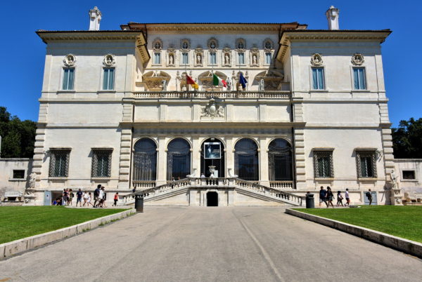 Borghese Gallery at Villa Borghese Gardens in Rome, Italy - Encircle Photos