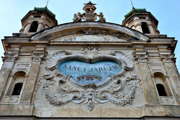 Madonna Della Costa Sanctuarium Crest in San Remo, Italy - Encircle Photos