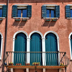 Residential Balcony in Sant’Elena in Venice, Italy - Encircle Photos