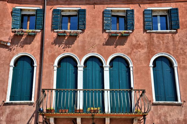 Residential Balcony in Sant’Elena in Venice, Italy - Encircle Photos