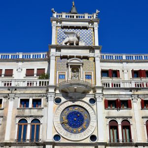 St. Mark’s Clock Tower Features in Venice, Italy - Encircle Photos