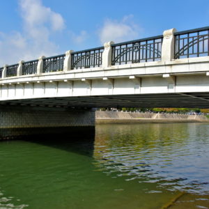 Motoyasu-bashi Bridge at Peace Memorial Park in Hiroshima, Japan - Encircle Photos