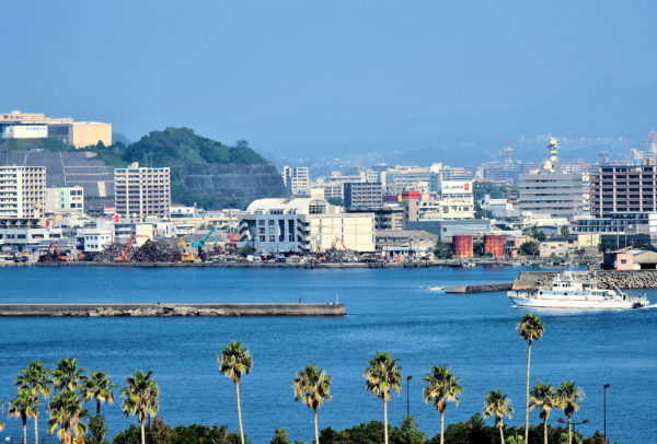Kagoshima Port in Kagoshima, Japan - Encircle Photos
